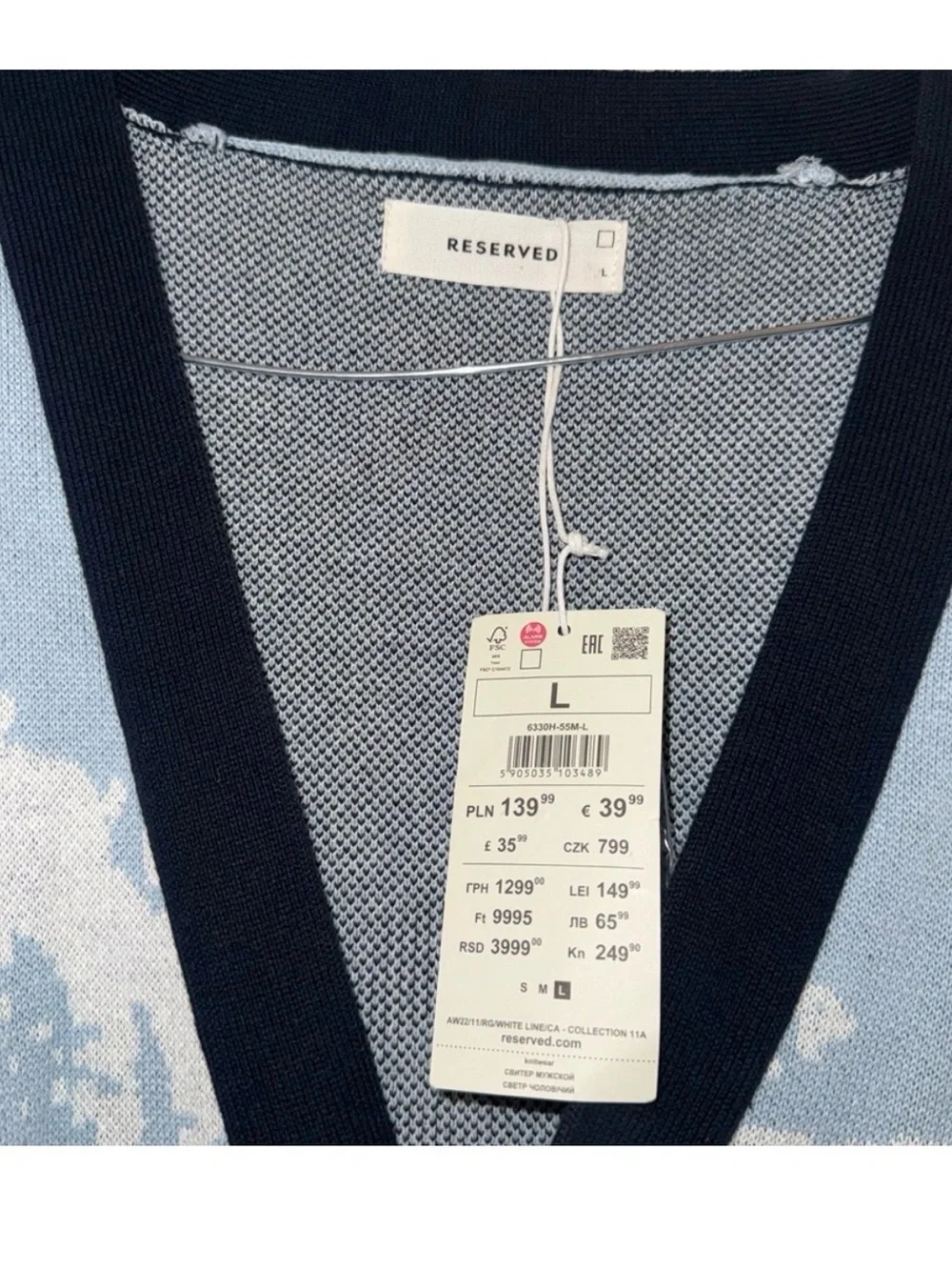Reserved cardigan mountain
